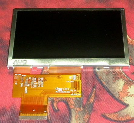 Original A040FL01 AUO Screen Panel 4\" 480*272 A040FL01 LCD Display